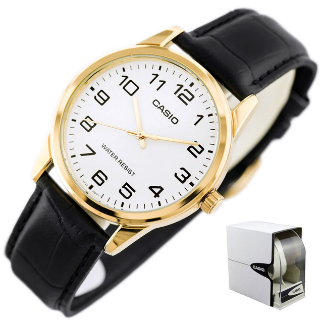 CASIO MEN'S WATCH MTP-V001GL-7B (zd080a) + BOX