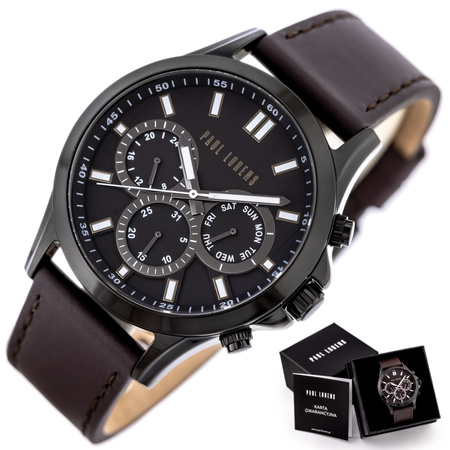 PAUL LORENS MALE WATCH - PL8071A2-1B2 (zg373c) + BOX