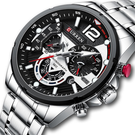 MEN'S WATCH CURREN 8395 (zc019a) - CHRONOGRAPH