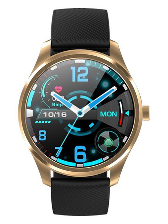 MEN'S SMARTWATCH G. Rossi SW012-4 gold/black + additional BRANSOLET (sg007d)