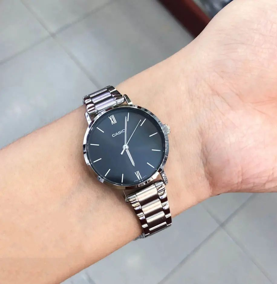 ZEGAREK DAMSKI CASIO LTP-VT02D-1A  + BOX