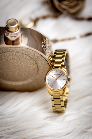 PAUL LORENS WOMEN'S WATCH - PL20008B-3D1 (zg571b) + BOX