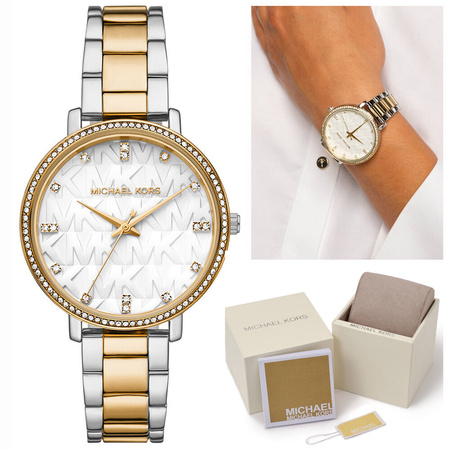 MICHAEL KORS WOMEN'S WATCH Pyper Bicolor MK4595 - (zm521g)