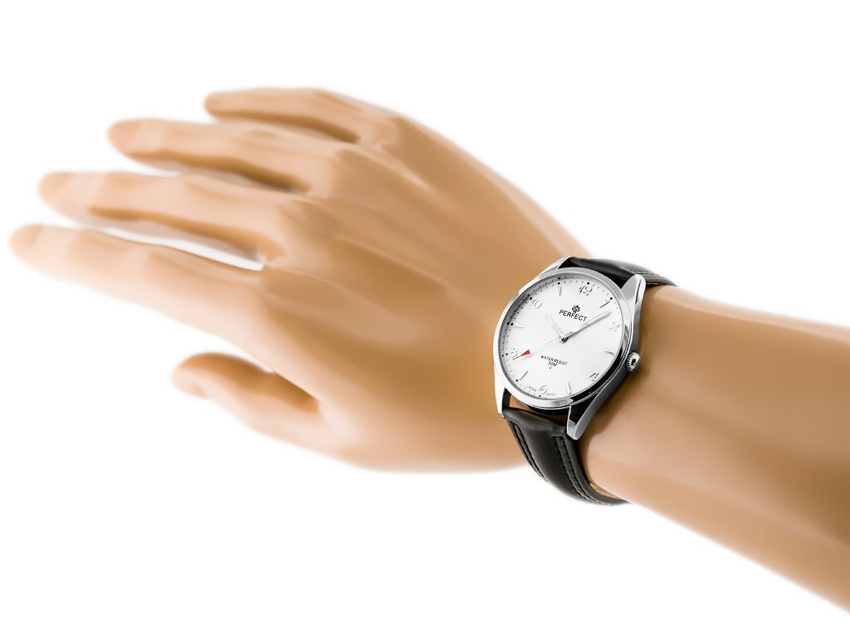 ZEGAREK MĘSKI PERFECT C530 - DŁUGI PASEK (zp234a) + BOX