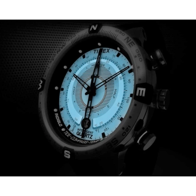 TIMEX MEN'S WATCH T2N720 - COMPASS AND THERMOMETER (zt110a)