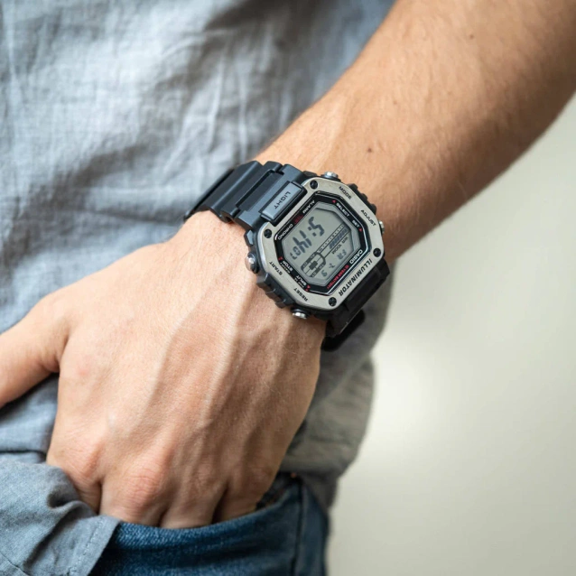ZEGAREK MĘSKI CASIO MWD-110H-1AV + BOX (zd287a)