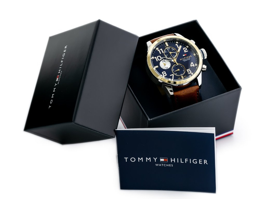 TOMMY HILFIGER MEN'S WATCH 1791137 TRENT (zf002b)