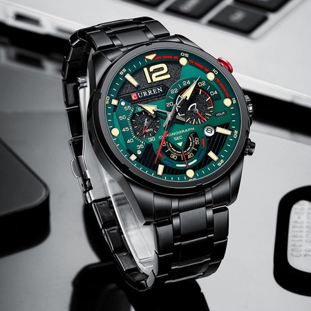 MEN'S WATCH CURREN 8395 (zc019c) - CHRONOGRAPH