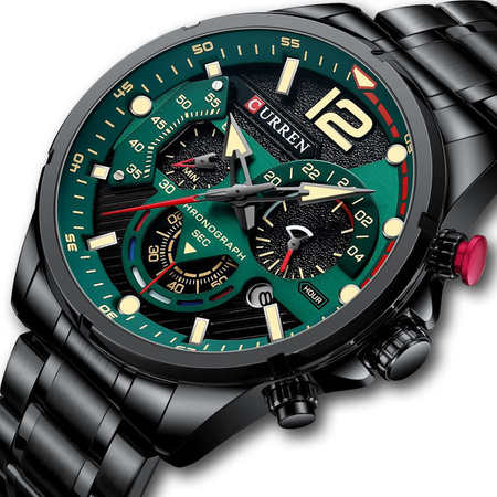 MEN'S WATCH CURREN 8395 (zc019c) - CHRONOGRAPH