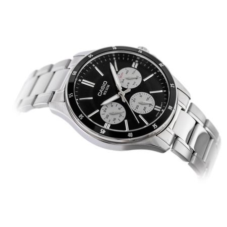 CASIO MEN'S WATCH MTP-1374D-1A3 (zd063i) + BOX