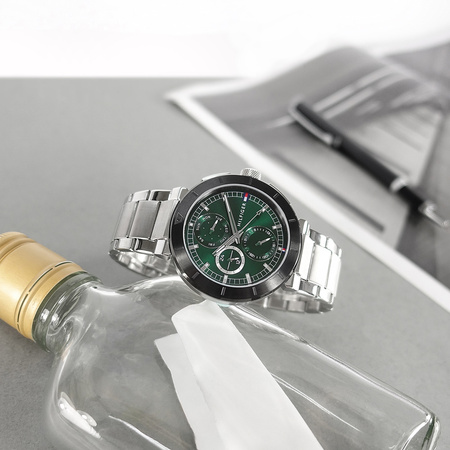 TOMMY HILFIGER MEN'S WATCH Lorenzo 1792117 (zf116b) + BOX