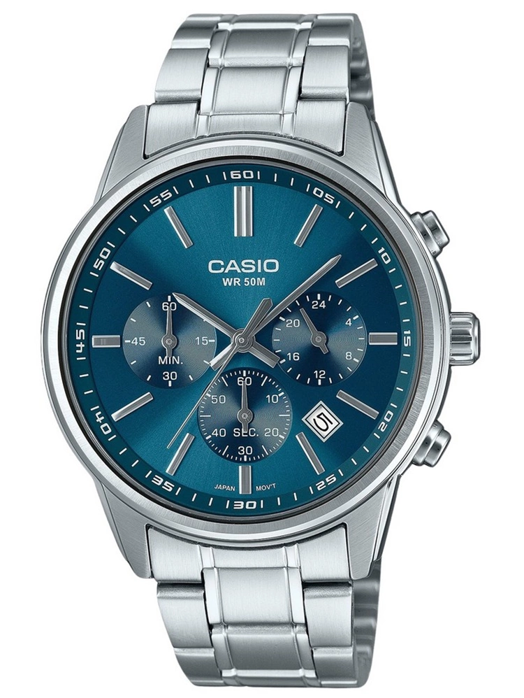 PÁNSKE HODINKY CASIO MTP-E515D-2A1 (zd265b) + KRABIČKA