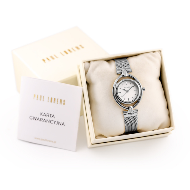 PAUL LORENS WOMEN'S WATCH - PL13628B-3C1 (zg555b) + BOX