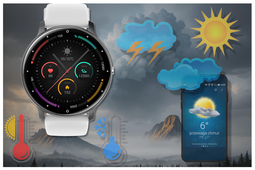 SMARTWATCH UNISEX GRAVITY GT1-4 PRO - BLUETOOTH CONNECTIONS, ADDITIONAL PASSAGE (sg027d)