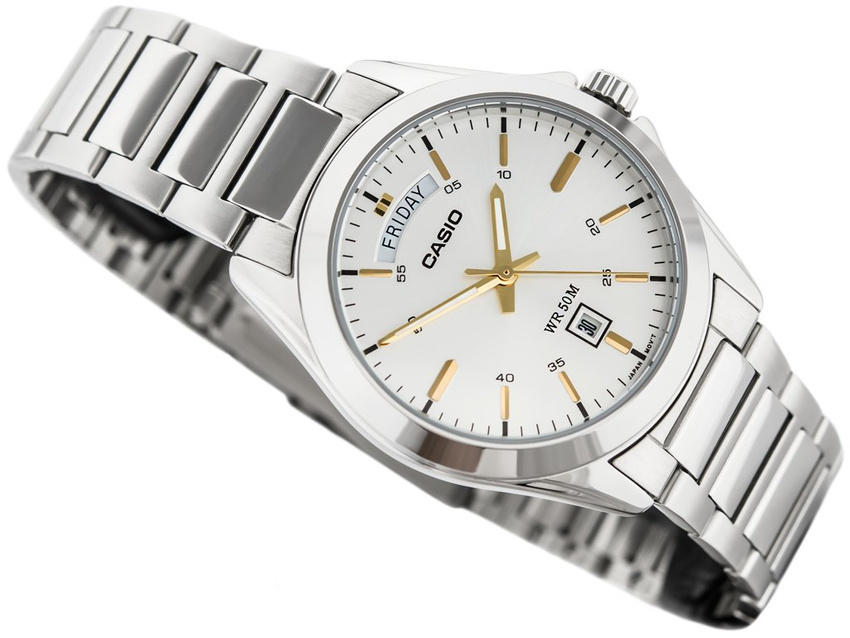 ZEGAREK MĘSKI CASIO MTP-1370D-7A2V (zd025d) + BOX