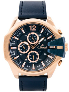 ZEGAREK G. ROSSI - E6122A - EXCLUSIVE (zg249f) + BOX