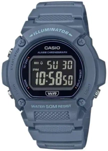 CASIO MEN'S WATCH W-219HC-2BVDF + BOX