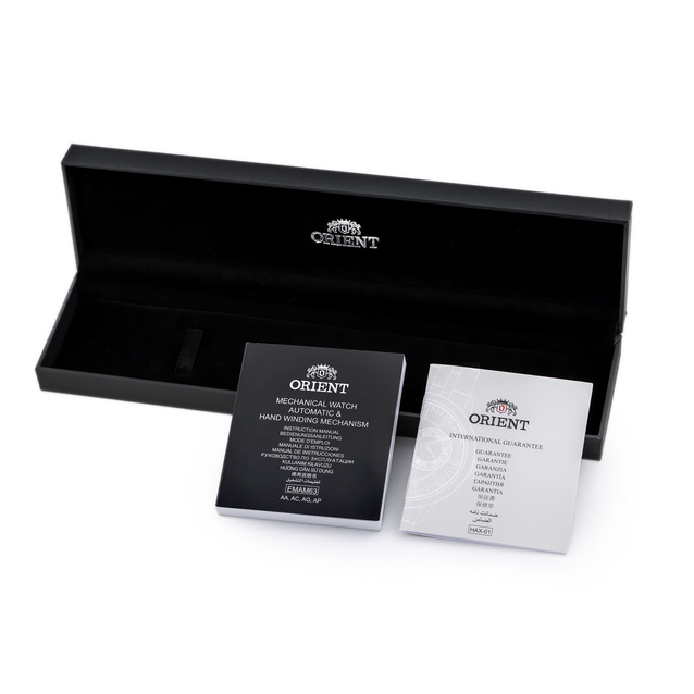 Orient Classic Sun & Moon Men's Watch RA-AK0803Y10B + BOX