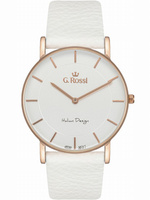 Biały || Różowe złoto