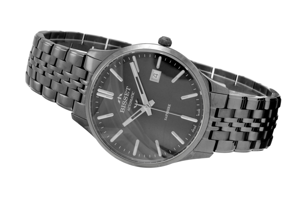 ZEGAREK MĘSKI BISSET BSMF37 - AUTOMAT (zb101c)