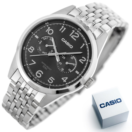 CASIO MTP-E340D-1A MEN'S WATCH (zd264a) + BOX
