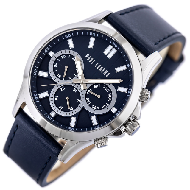 PAUL LORENS MALE WATCH - PL8071A2-6F1 (zg373d) + BOX