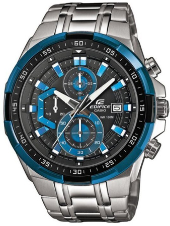 ZEGAREK MĘSKI CASIO EDIFICE EFR-539D-1A2 - 10ATM (zd114b) + BOX