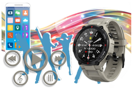 SMARTWATCH MĘSKI GRAVITY GT7-4 - WYKONYWANIE POŁĄCZEŃ (sg016d)