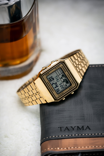 CASIO VINTAGE MEN'S WATCH A500WGA-9DF (zd158d) + BOX