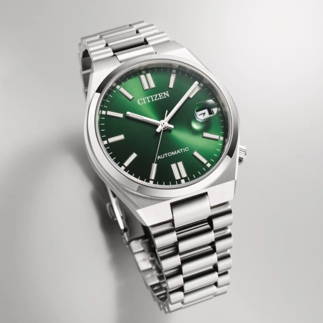 ZEGAREK MĘSKI CITIZEN Tsuyosa NJ0200-50X - AUTOMAT SZAFIR 