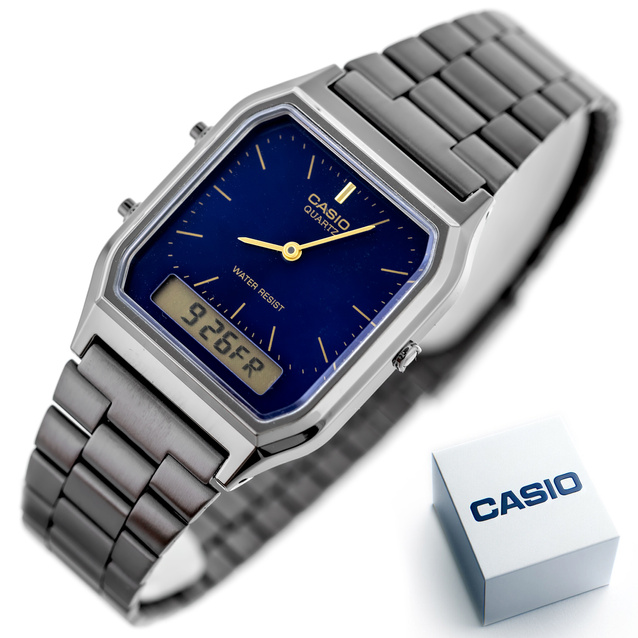 CASIO Vintage AQ-230GG-2A UNISEX WATCH + BOX