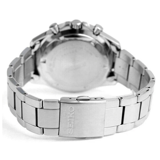 MEN'S WATCH SEIKO CHRONOGRAPH CASUAL QUARTZ SBTR005 + BOX