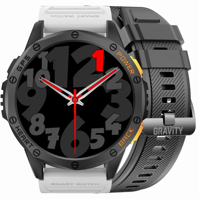 GRAVITY GT24-2 MEN'S SMARTWATCH - TIMER, ADDITIONAL PASSAGE (sg033b)
