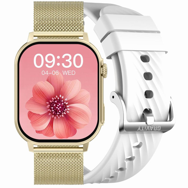 SMARTWATCH UNISEX GRAVITY GT15-10 - BLUETOOTH CONNECTIONS, ADDITIONAL PASSAGE (sg029j)