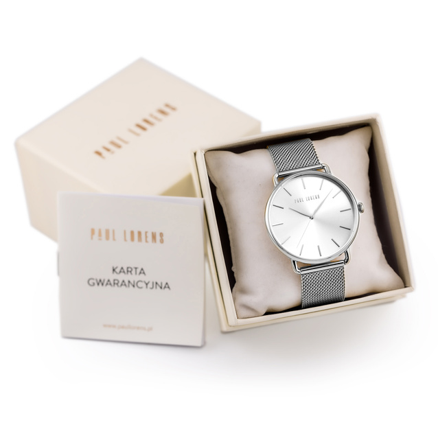 PAUL LORENS WOMEN'S WATCH - PL13032B-3C1 (zg554c) + BOX