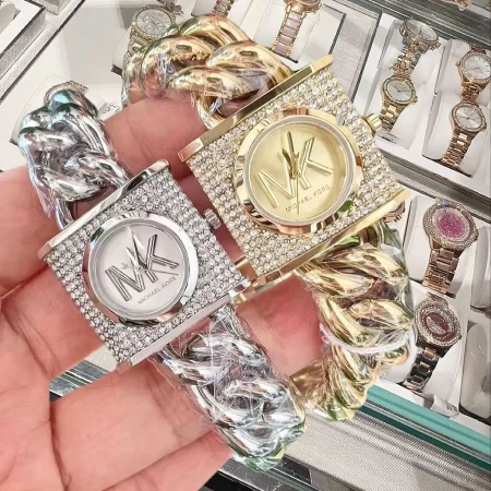 ZEGAREK DAMSKI Michael Kors Chain Lock MK4711 + BOX