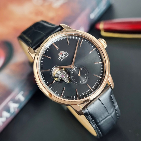 Zegarek Męski Orient Open Heart Automatic  RA-AR0103B10B + BOX