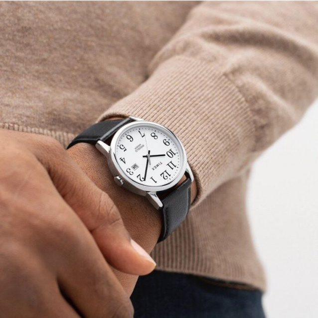 TIMEX Easy Reader 38mm Men's Watch T20501 + BOX 