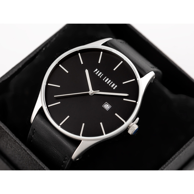 PAUL LORENS MALE WATCH - PL7028A2-1A1 (zg360a) + BOX