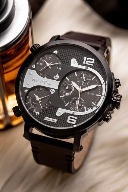 PAUL LORENS MALE WATCH - PL11706A2-1B2 (zg369d) + BOX