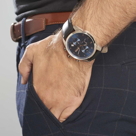 HUGO BOSS MEN'S WATCH 1513783 - SKYMASTER (zh036a)