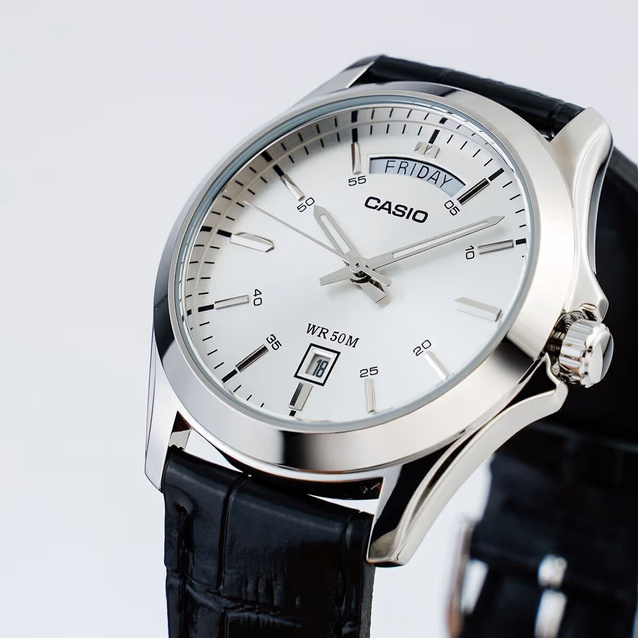 CASIO MEN'S WATCH MTP-1370L 7AVDF (zd116a) + BOX