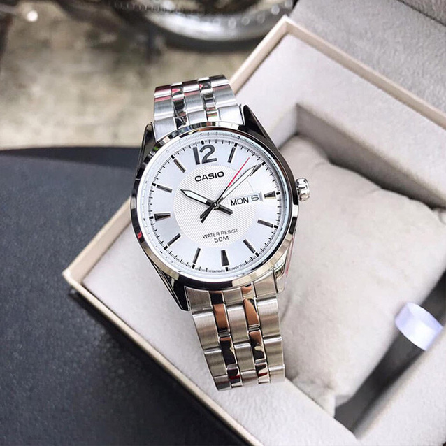 CASIO MEN'S WATCH MTP-1335D-7A (zd026d) + BOX