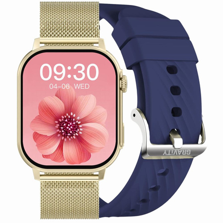 SMARTWATCH UNISEX GRAVITY GT15-11 - BLUETOOTH CONNECTIONS, ADDITIONAL PASSAGE (sg029k)