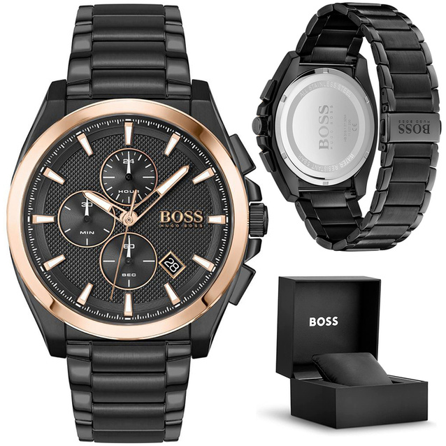 HUGO BOSS MEN'S WATCH 1513885 - GRANDMASTER (zh019a)