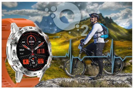 GRAVITY GT9-9-MEN'S SMARTWATCH- MAKING CALLS, PRESSURE METER (sg021i)