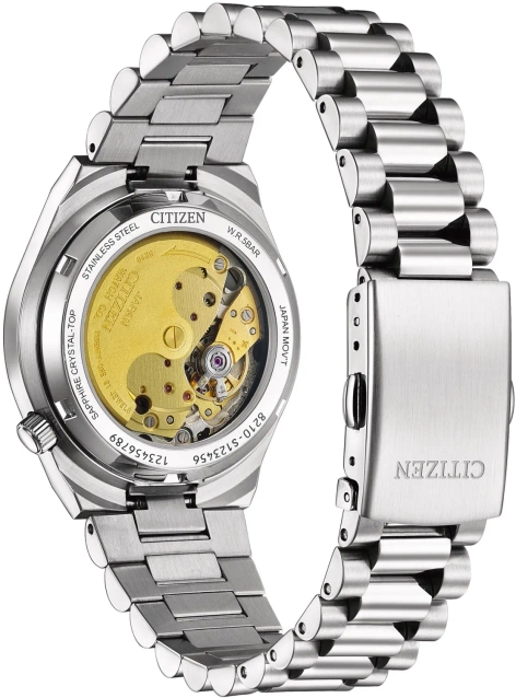 ZEGAREK MĘSKI CITIZEN Tsuyosa NJ0200-50X - AUTOMAT SZAFIR 