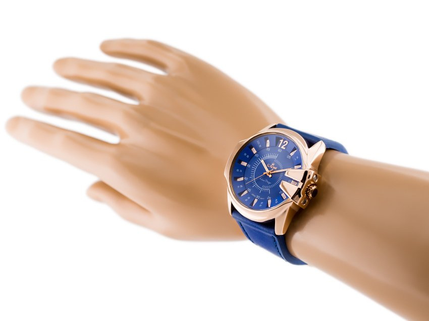 MEN'S WATCH G. ROSSI - KHAN (zg621j) + BOX