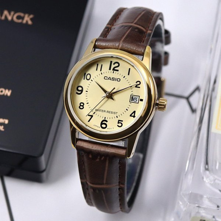 ZEGAREK DAMSKI CASIO LTP-V002GL-9BUDF (zd584e) + BOX