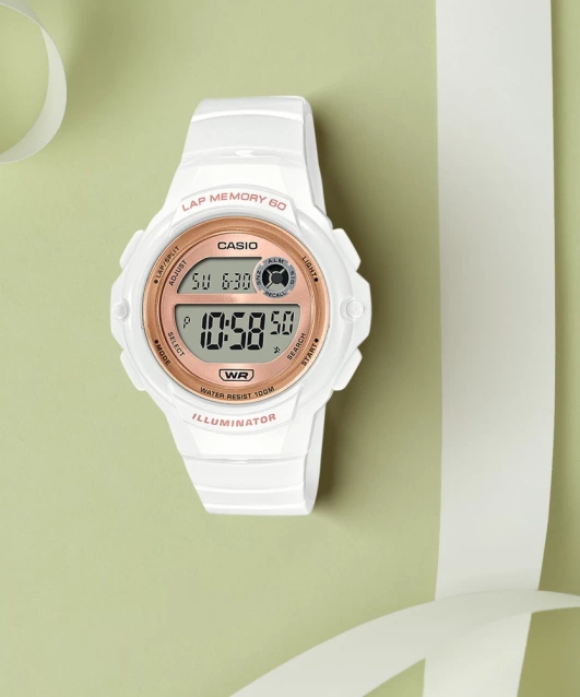 CASIO WOMEN'S WATCH LWS-1200H-7A2 + BOX